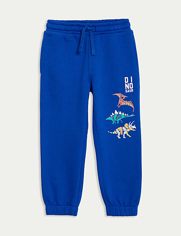 Cotton Rich Dinosaur Joggers (2-8 Yrs) - DE