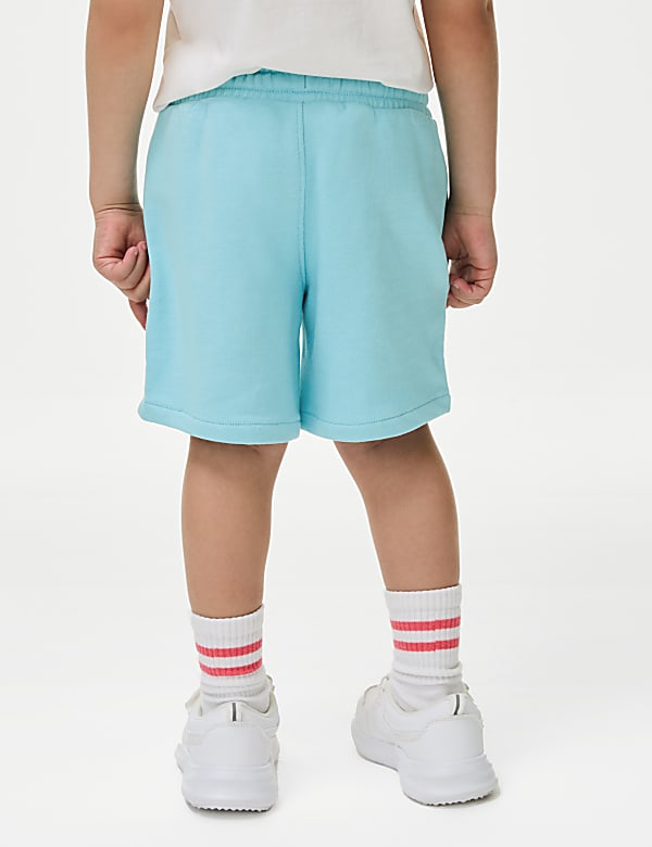 Cotton Rich Elasticated Waist Shorts (2-8 Yrs)