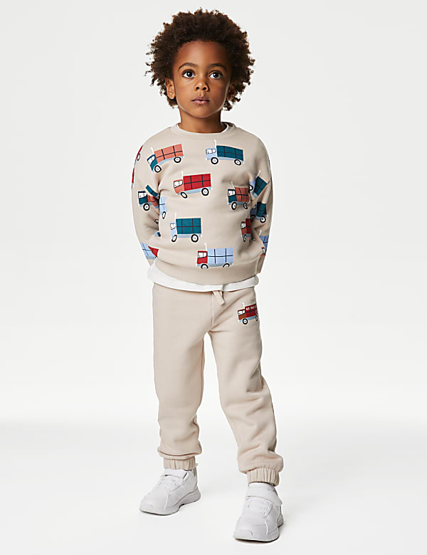Cotton Rich Truck Joggers (2-8 Yrs) - CY