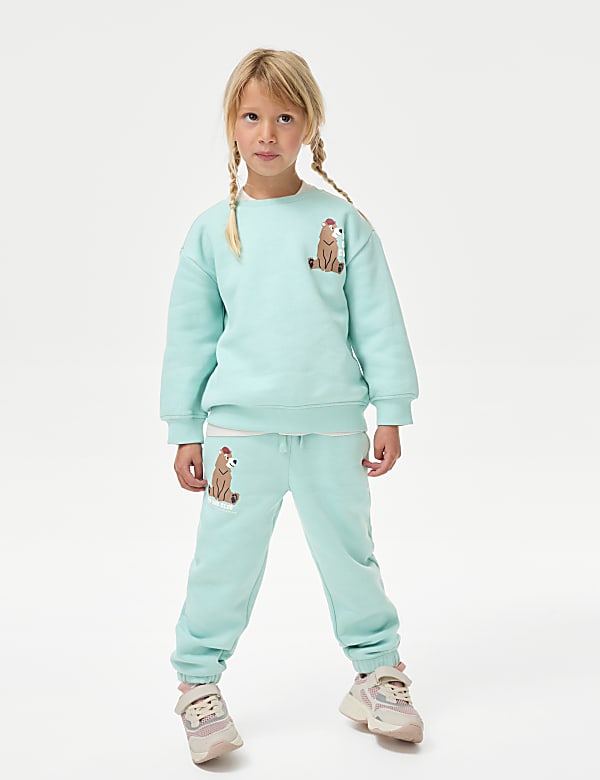 Cotton Rich Bear Joggers (2-8 Yrs)