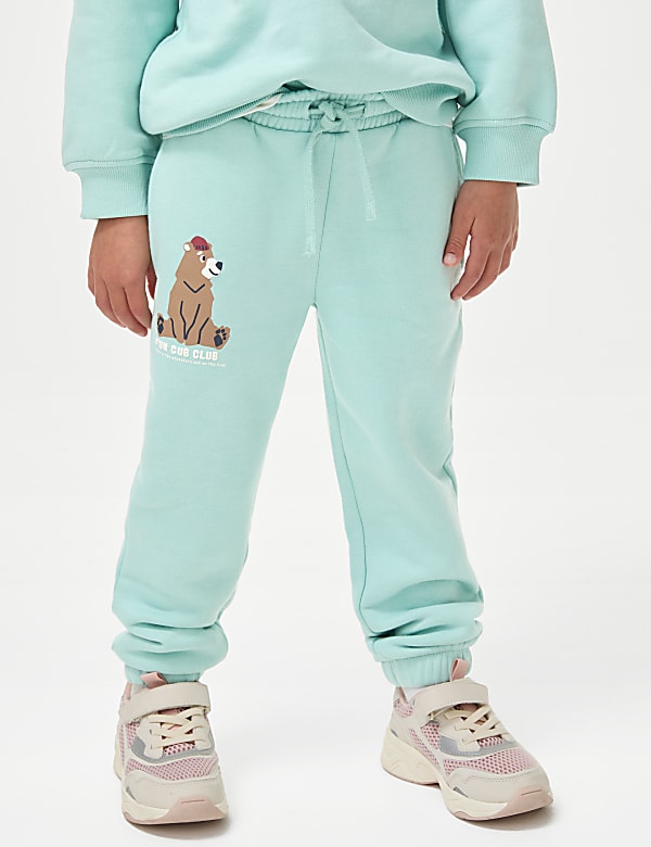 Cotton Rich Bear Joggers (2-8 Yrs)