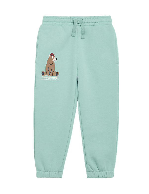 Cotton Rich Bear Joggers (2-8 Yrs)