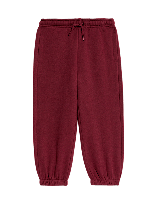 Cotton Rich Plain Joggers (2-8 Yrs)