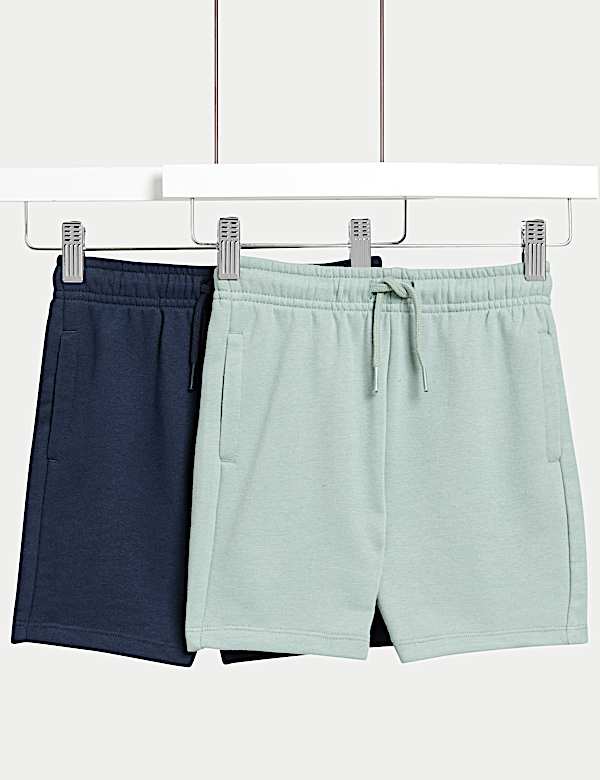 Lot de 2&nbsp;shorts en coton (du 2 au 8&nbsp;ans) - FR