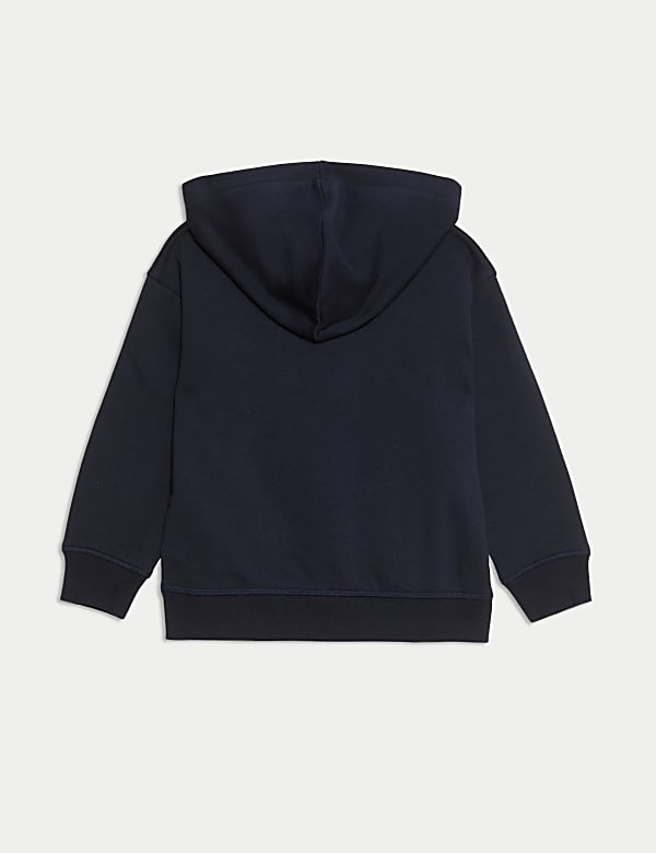 Cotton Rich Plain Hoodie (2-7 Yrs)