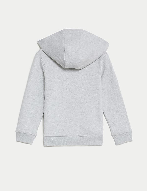 Cotton Rich Plain Hoodie (2-7 Yrs)