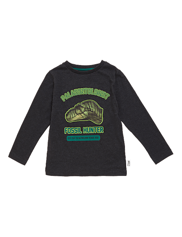 NHM™ Cotton Rich Dinosaur Top (2-12 Yrs)