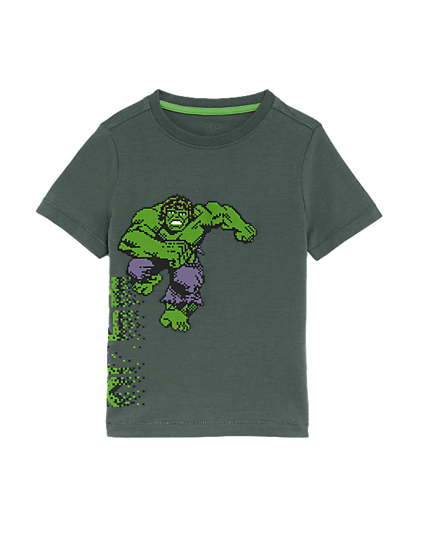 Pure Cotton Hulk™ T-Shirt (2-7 Yrs)