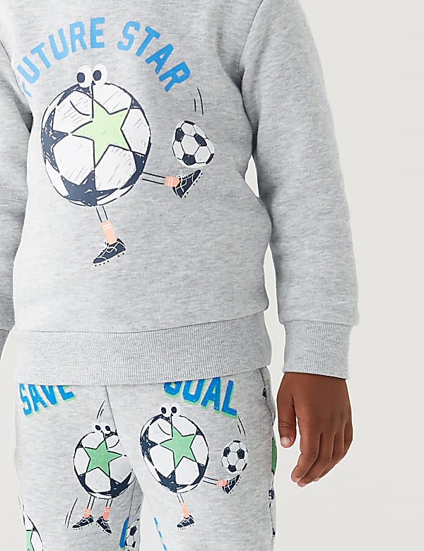 Cotton Rich Football Sweatshirt