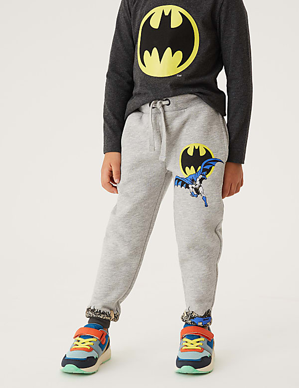 2pk Cotton Rich Batman™ Joggers (2-3 Yrs)