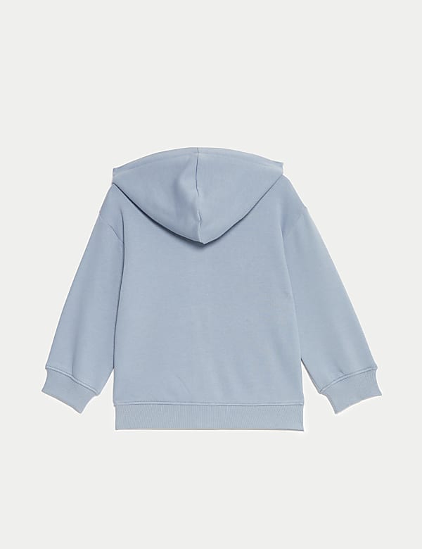 Cotton Rich Zip Hoodie (2-8 Yrs)