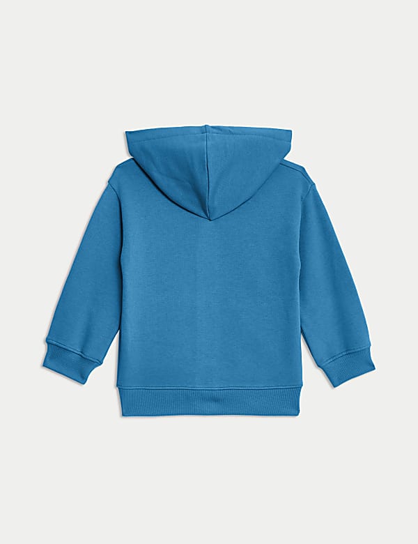 Cotton Rich Zip Hoodie (2-8 Yrs)