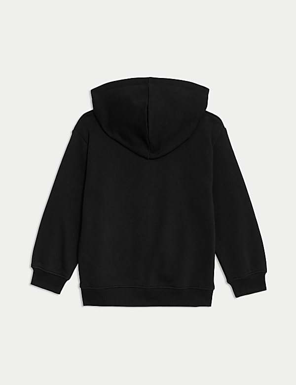 Cotton Rich Zip Hoodie (2-8 Yrs)