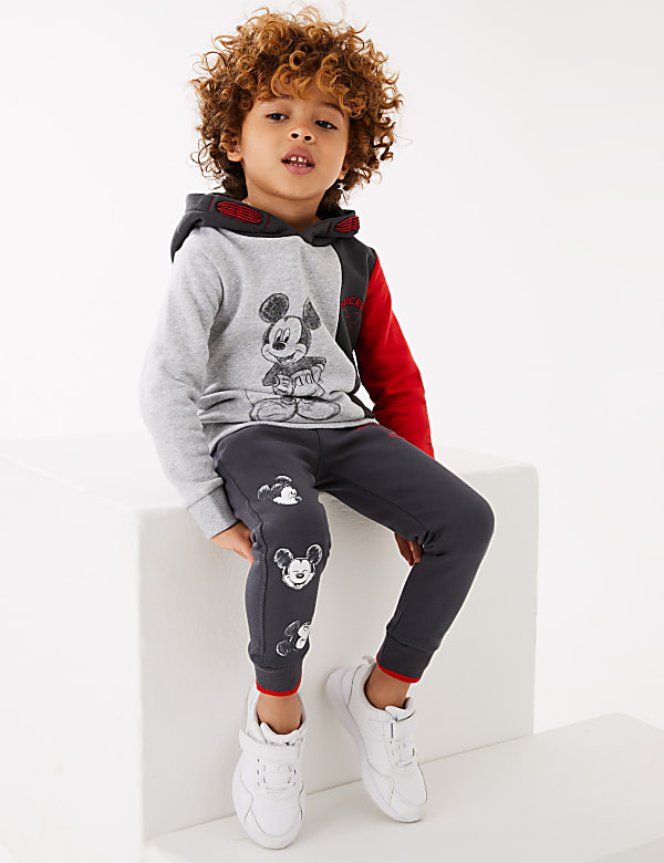 Cotton Rich Mickey Mouse&trade; Joggers (2-7 Yrs)