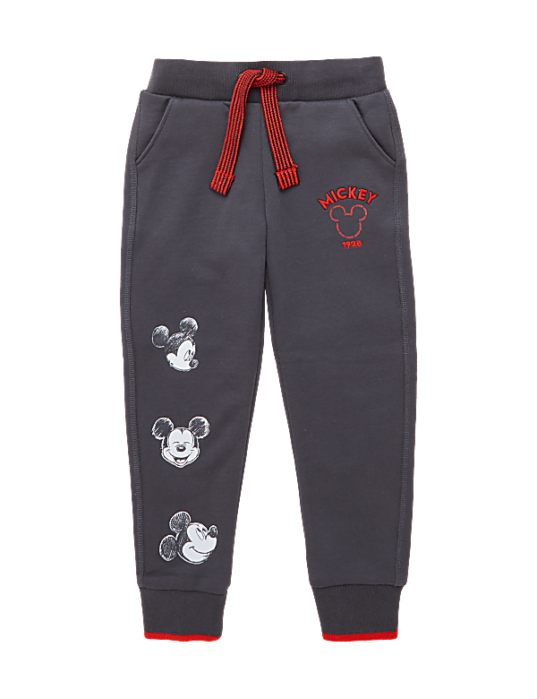 Cotton Rich Mickey Mouse&trade; Joggers (2-7 Yrs)