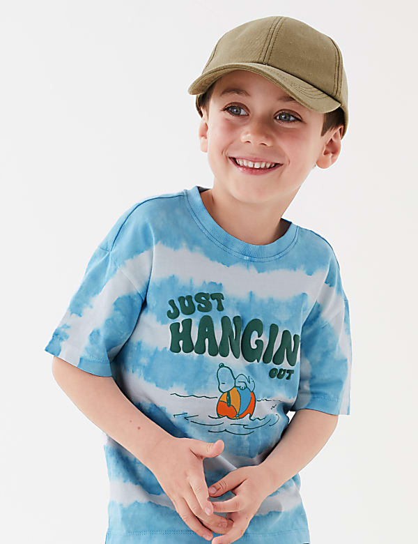 Pure Cotton Snoopy™ Tie Dye T-Shirt (2-7 Yrs)