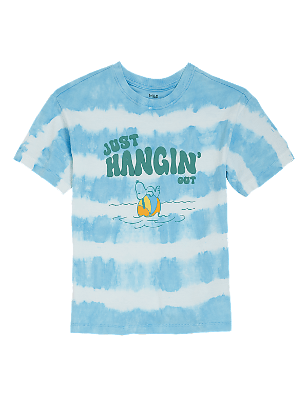 Pure Cotton Snoopy™ Tie Dye T-Shirt (2-7 Yrs)
