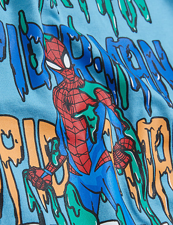 Cotton Rich Spider-Man™ Top & Bottom Outfit (2-7 Yrs)