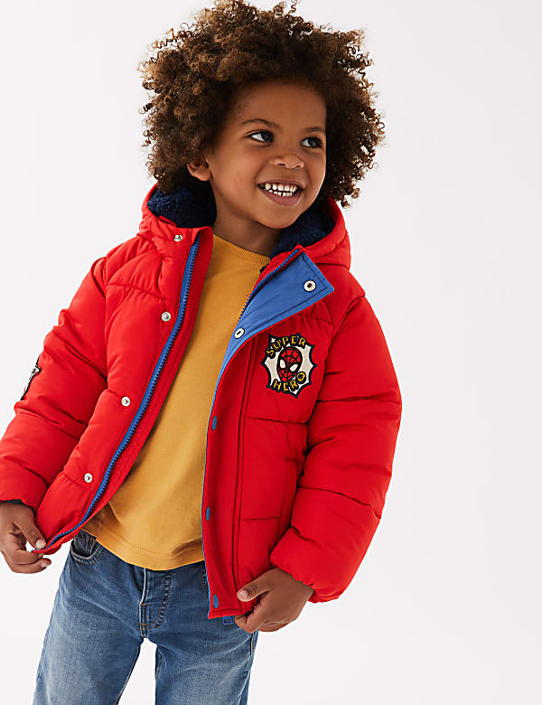 Buy Spider Man Padded Coat at Marks Spencer