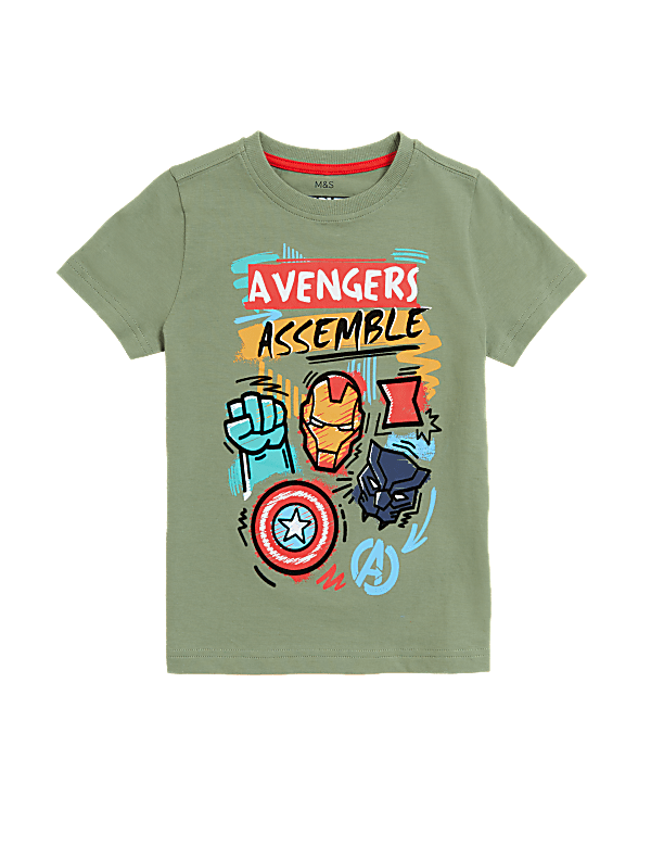 Pure Cotton Marvel™ T-Shirt (2-7 Yrs)