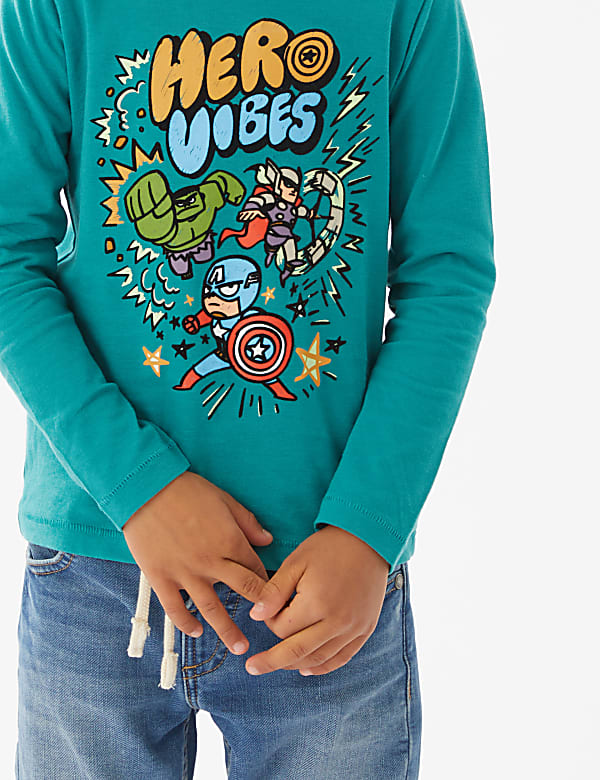 Pure Cotton Marvel™ Top (2-7 Yrs)