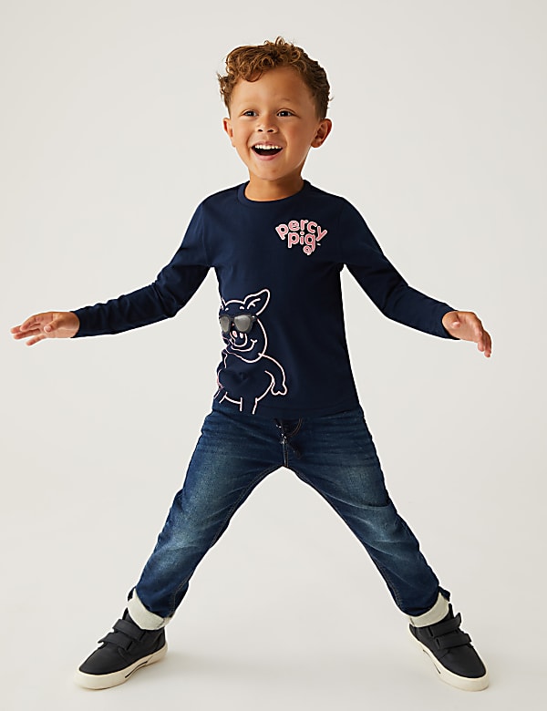 Pure Cotton Percy Pig&trade; Top (2-7 Yrs)