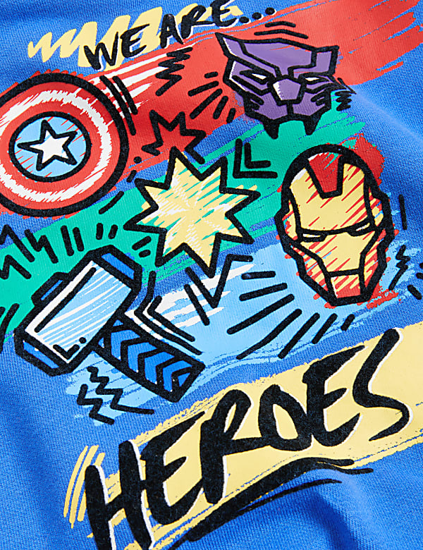 Cotton Rich Marvel™ Sweatshirt (2-7 Yrs)