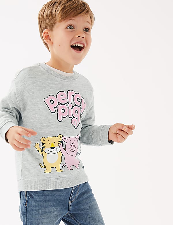 Cotton Rich Percy Pig™ Sweatshirt