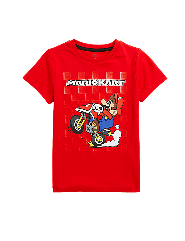 Pure Cotton Mario™ T-Shirt (2-7 Yrs)