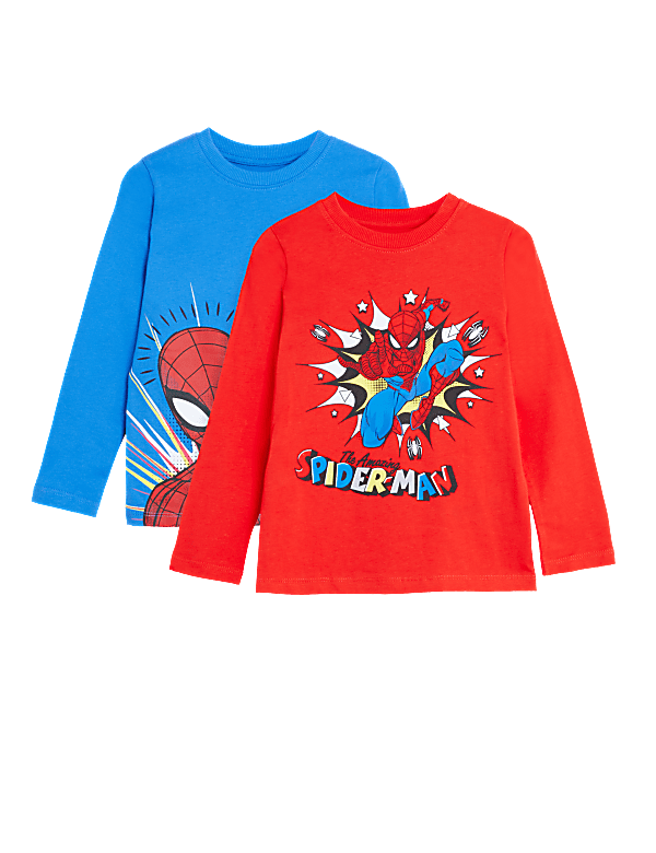 2pk Pure Cotton Spider-Man™ Tops
