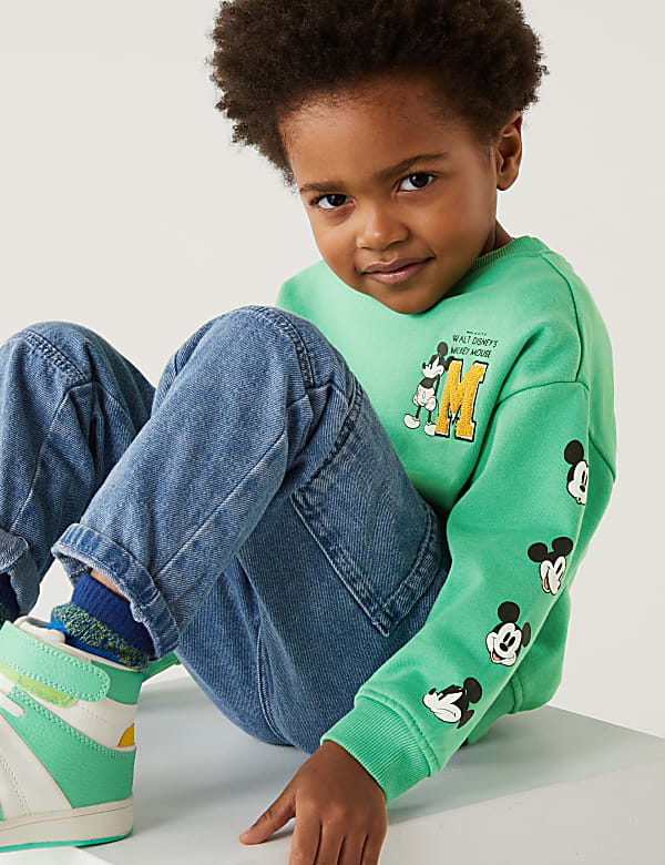 Cotton Rich Mickey Mouse™ Sweatshirt