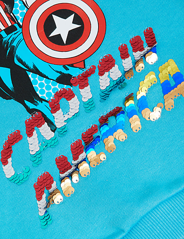 Cotton Rich Captain America™ Sweatshirt