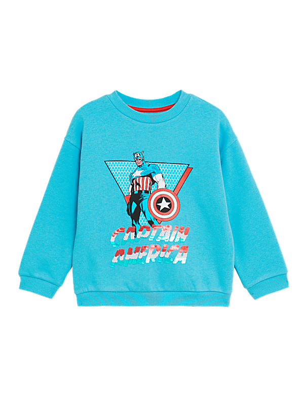 Cotton Rich Captain America™ Sweatshirt