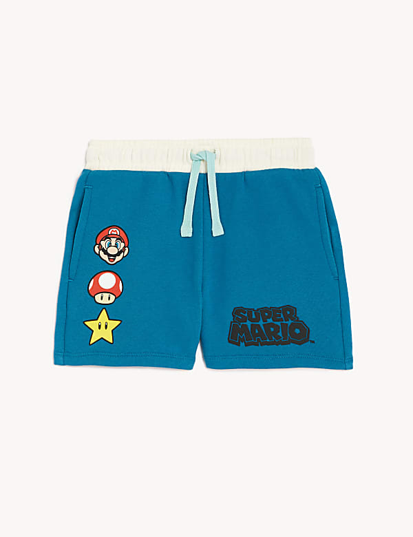Cotton Rich Super Mario™ Shorts (2-8 Yrs) - CY