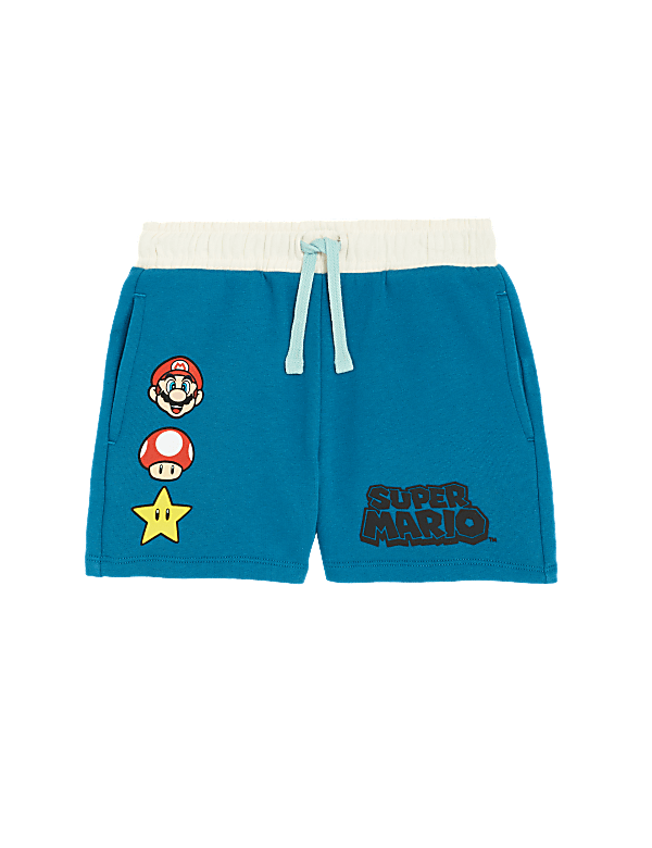 Cotton Rich Super Mario™ Shorts (2-8 Yrs)