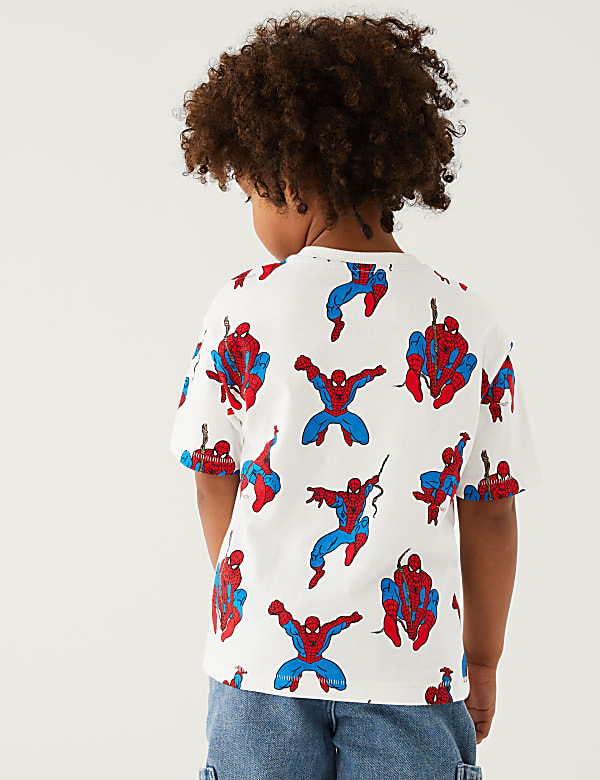 2pk Cotton Rich Spider-Man™ T-Shirts