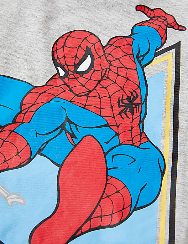 2pk Cotton Rich Spider-Man™ T-Shirts