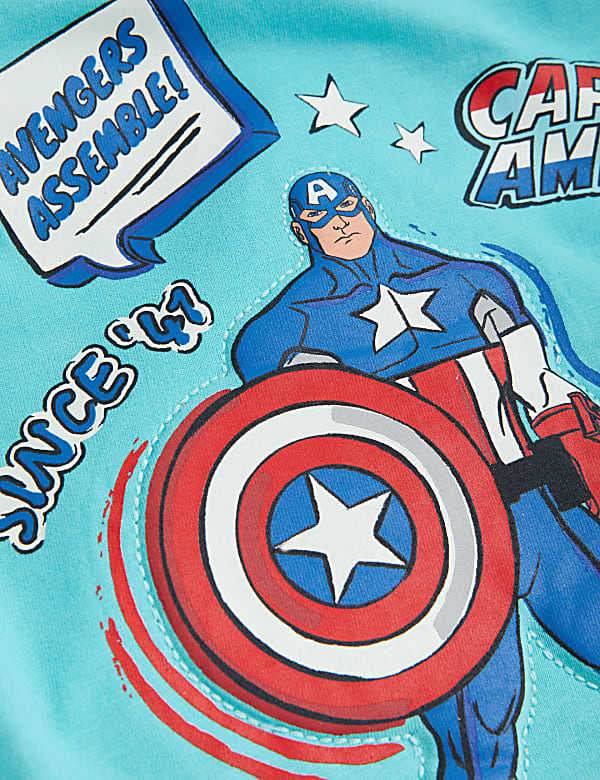 Pure Cotton Captain America™ T-Shirt