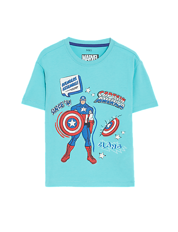 Pure Cotton Captain America™ T-Shirt