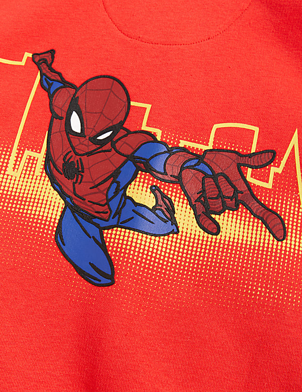 Cotton Rich Spider-Man™ Zip Hoodie (2-8 Yrs)