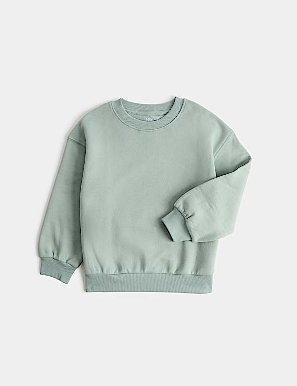 Cotton Rich Sweatshirt (2-8 Yrs) - AT