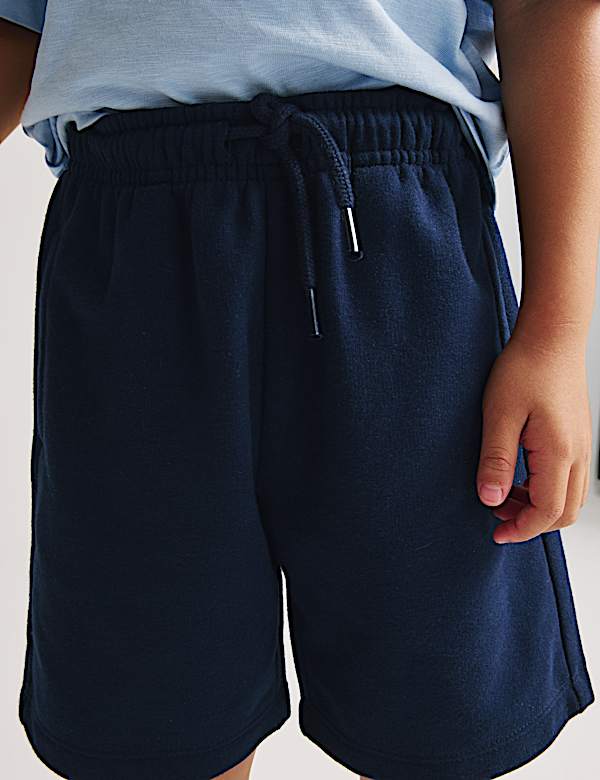 5 Pack Cotton Rich Shorts (2-8 Yrs) - AT