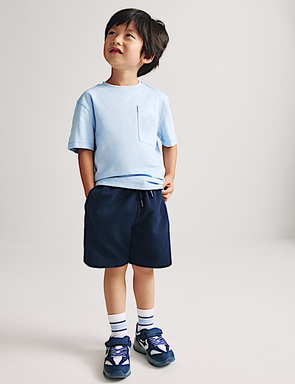 5 Pack Cotton Rich Shorts (2-8 Yrs) - AT