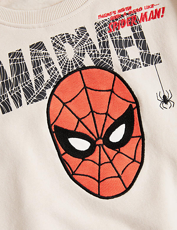 Cotton Rich Spider-Man™ Sweatshirt (2-8 Yrs)
