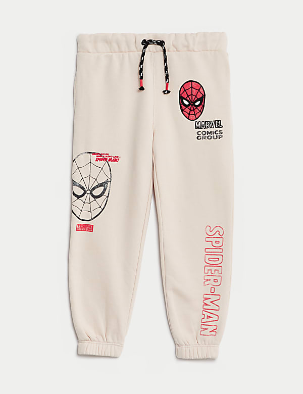 Cotton Rich Spider-Man™ Joggers (2-8 Yrs) - FI