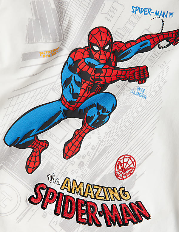 Pure Cotton Spider-Man™ T-Shirt (2-8 Yrs)