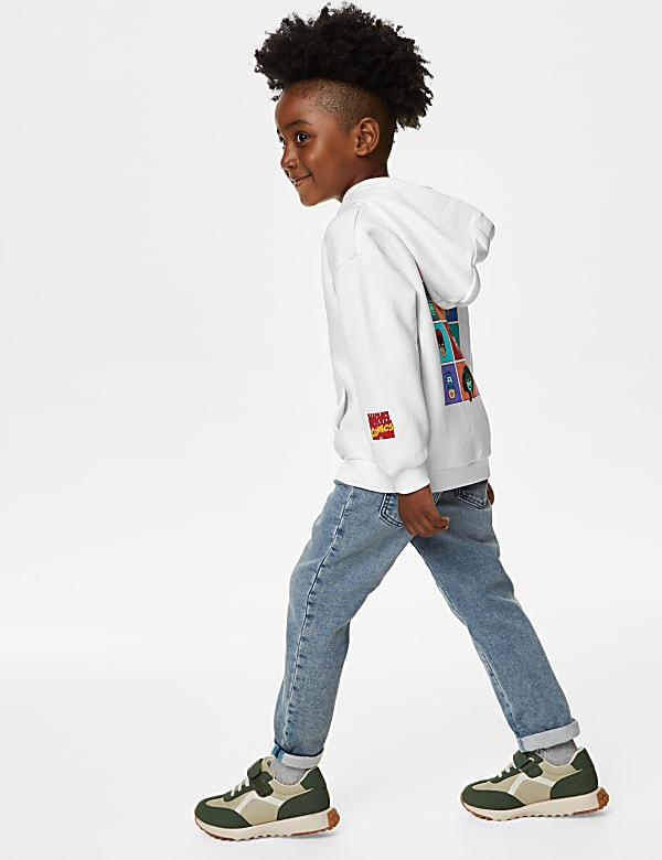 Cotton Rich Marvel™ Hoodie (2-8 Yrs)