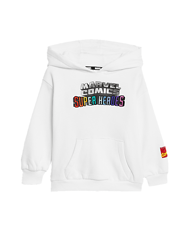 Cotton Rich Marvel™ Hoodie (2-8 Yrs)