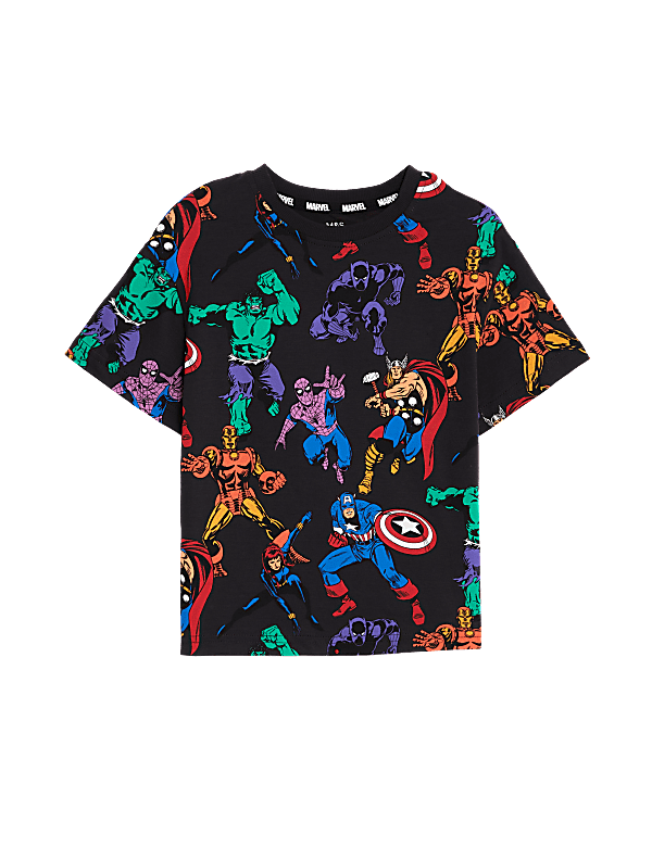 Pure Cotton Marvel™ Avengers™ T-Shirt (2-8 Yrs)