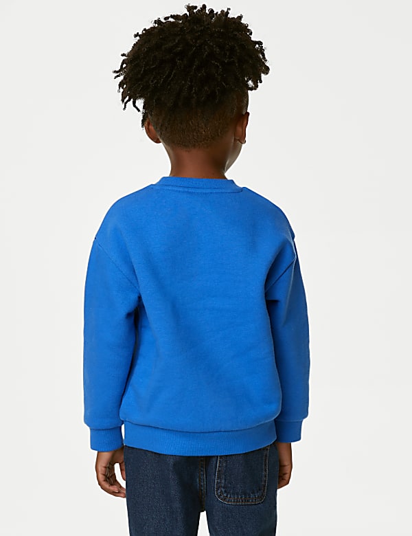 Cotton Rich Captain America™ Sweatshirt (2-8 Yrs)